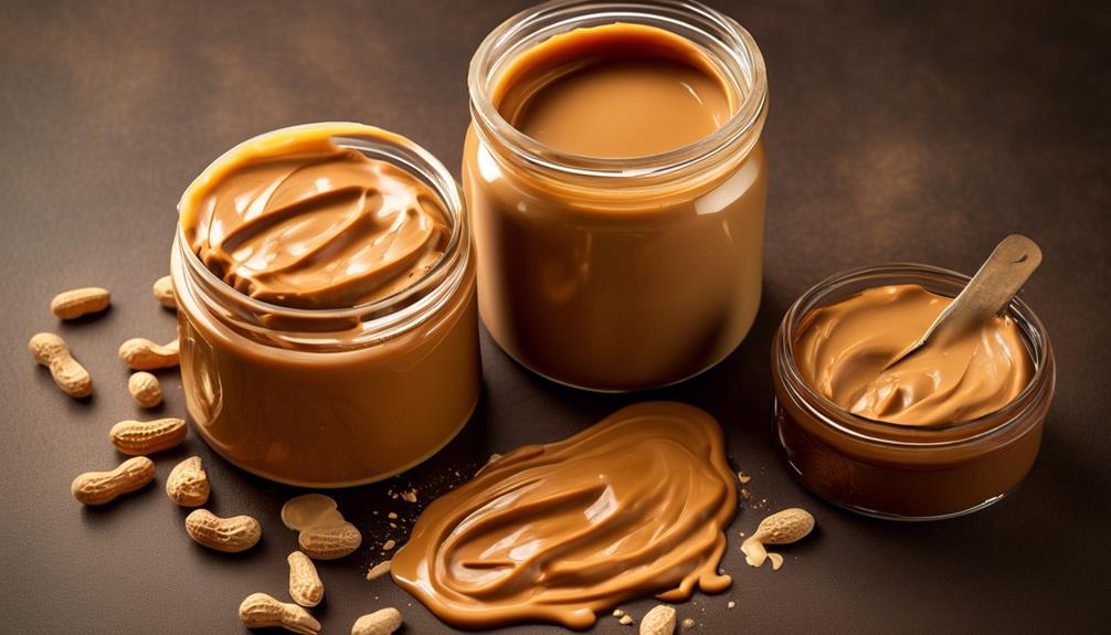 peanut butter texture influences