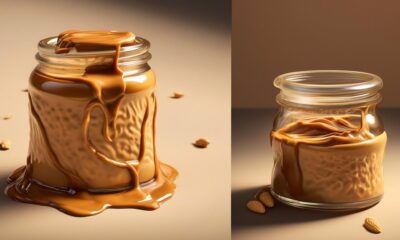 peanut butter with liquid