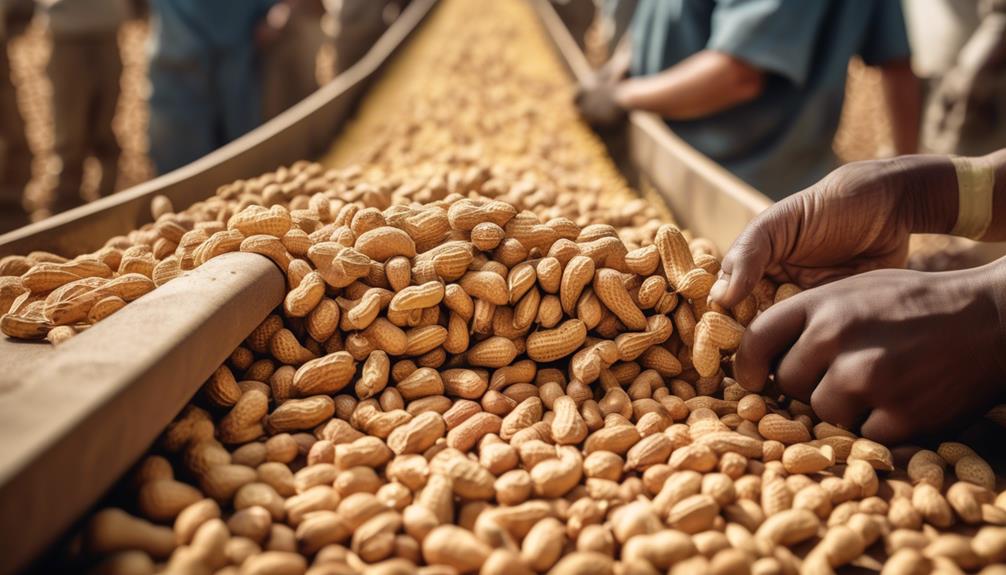 peanut farming and manufacturing
