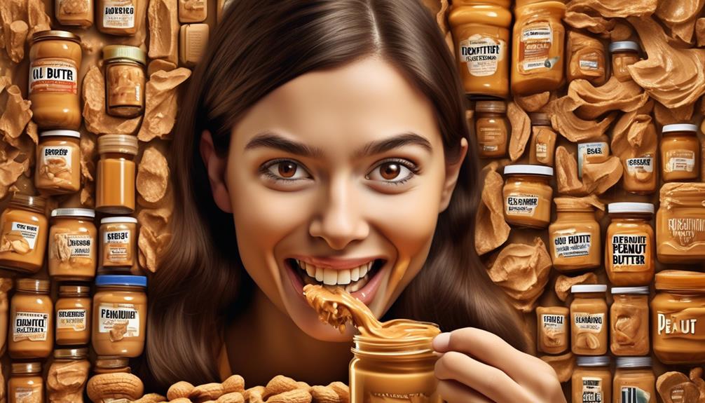 peanut oil s influence on peanut butter