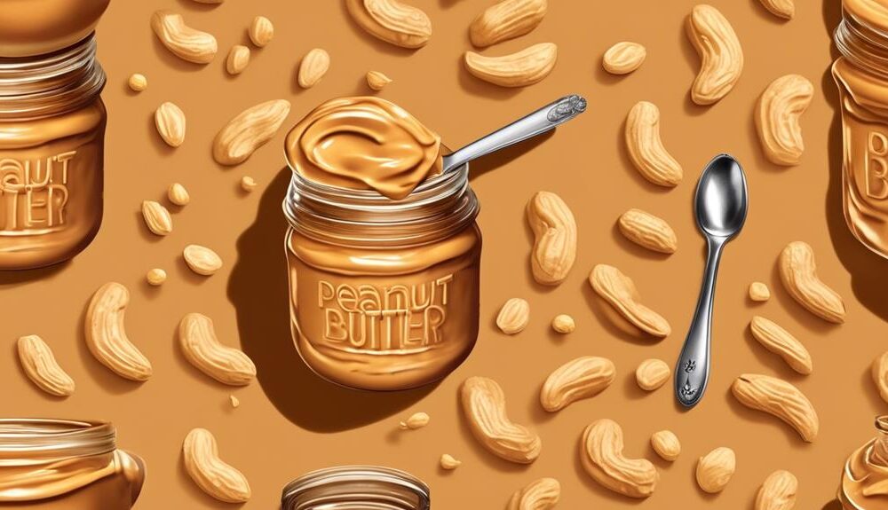 physical state of peanut butter