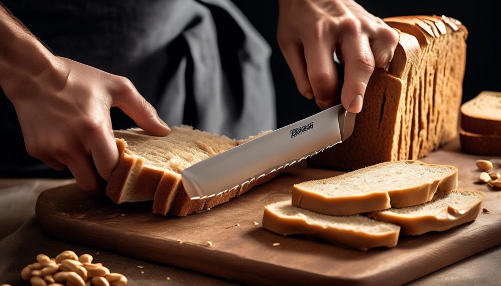 precise bread slicing technique