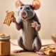 rat consumes peanut butter