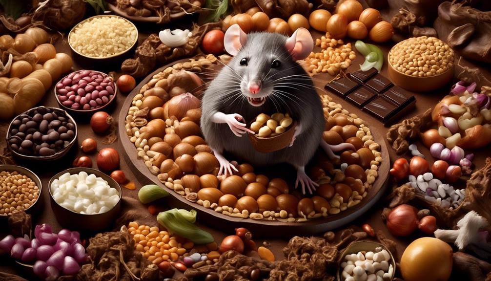 rat unsafe food items