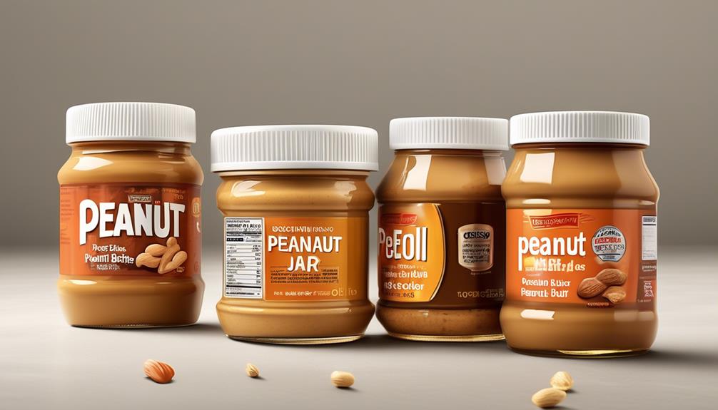 reducing oil in peanut butter