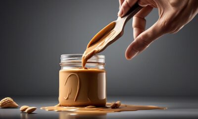 removing peanut butter residue