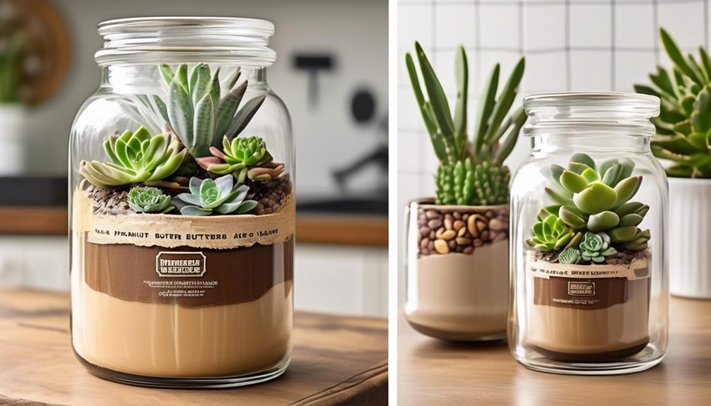 repurpose glass jars creatively