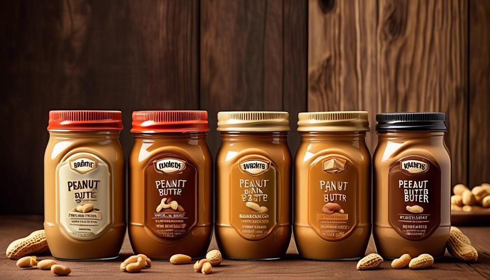 tasting peanut butter varieties