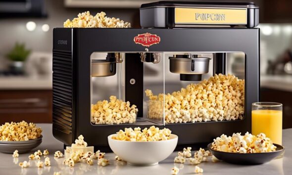 top popcorn makers with butter melter