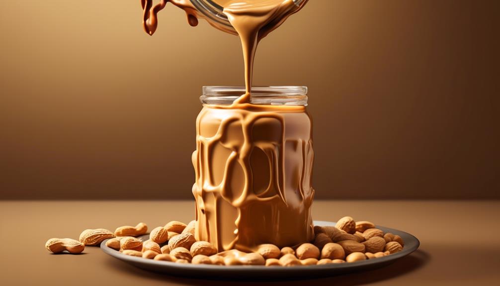 unusual properties of peanut butter