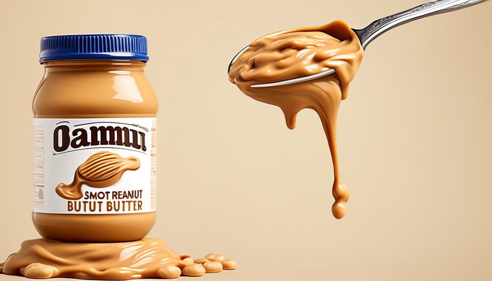 viscosity of peanut butter