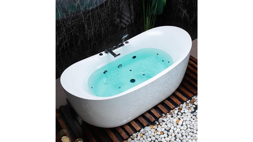 luxurious and spacious soaking