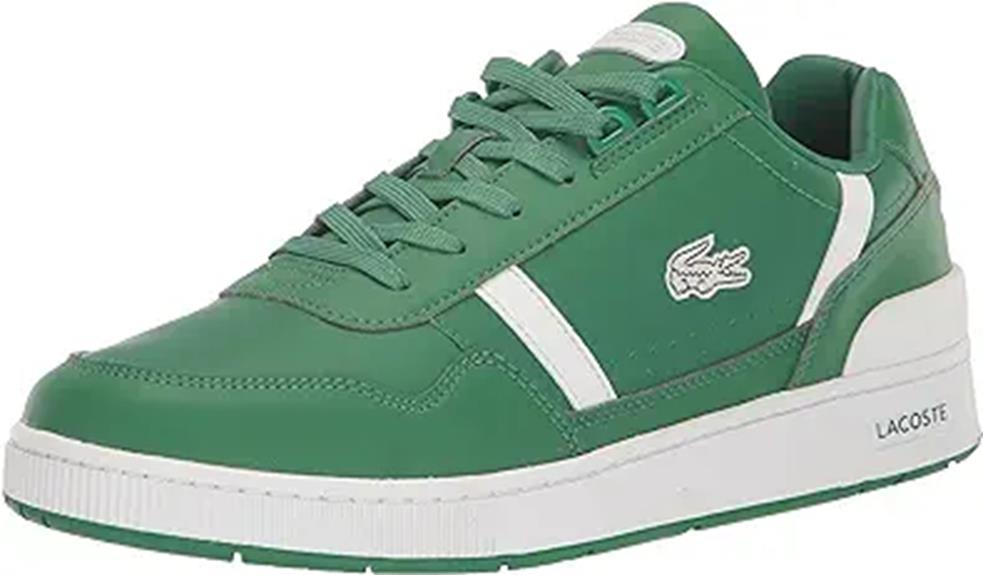 stylish lacoste leather sneakers