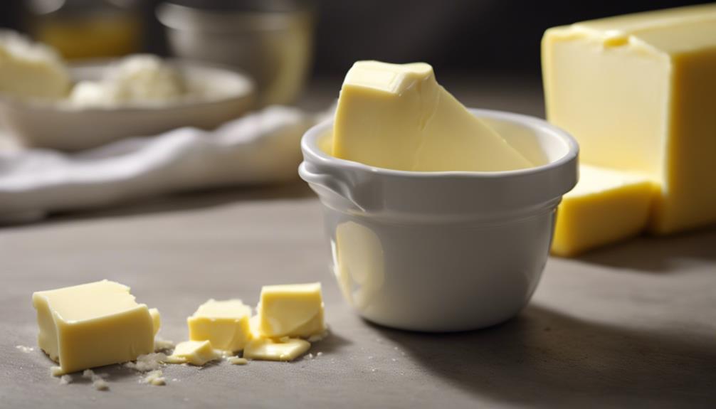 butter measurement conversion table