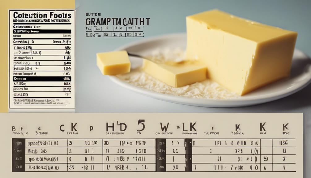 butter measurements made easy