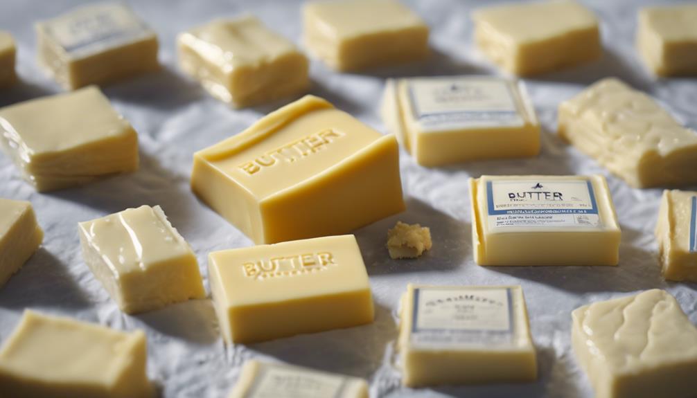 butter selection for cookies