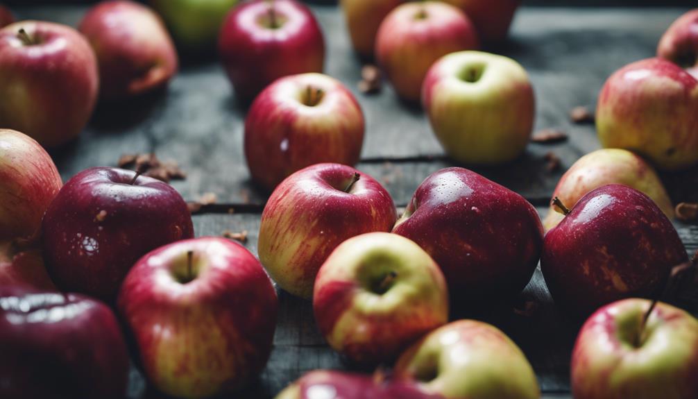 choosing apples for butter