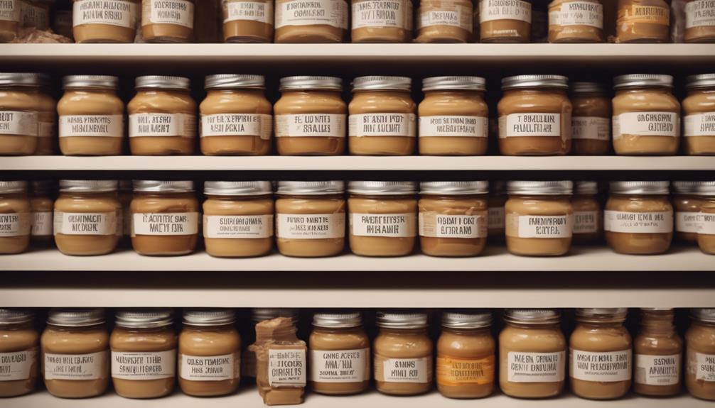 choosing healthy peanut butter