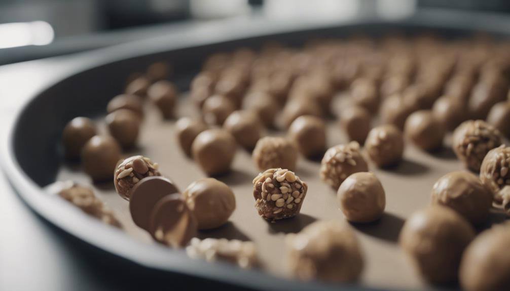 delectable no bake peanut balls