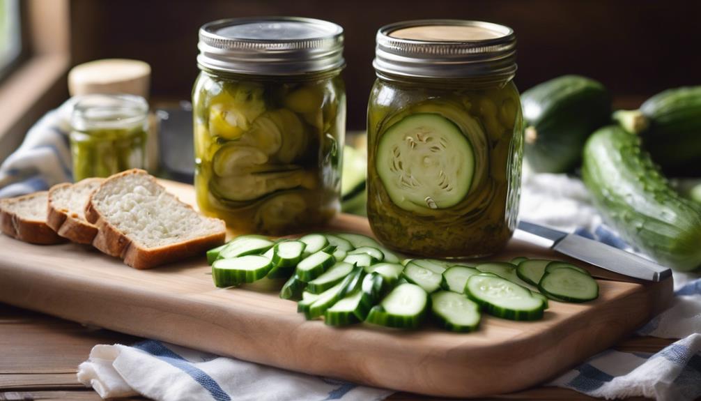 delicious bread and butter pickles