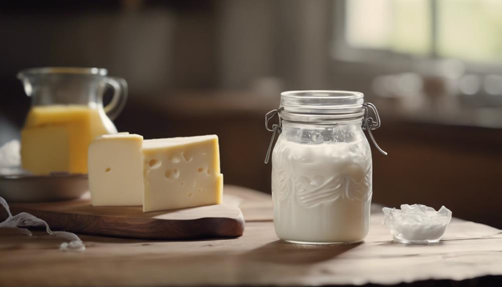 gathering butter making essentials