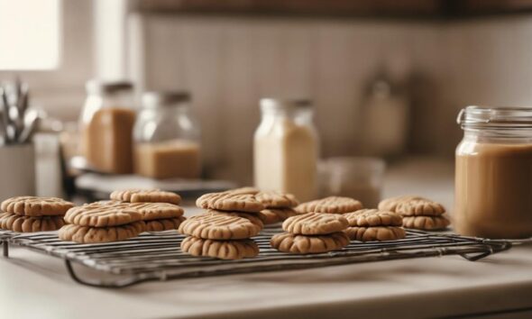 homemade peanut butter cookies