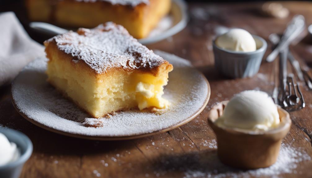 indulgent gooey butter cake