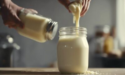making homemade butter tutorial