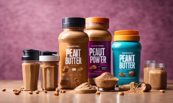 peanut butter protein powders