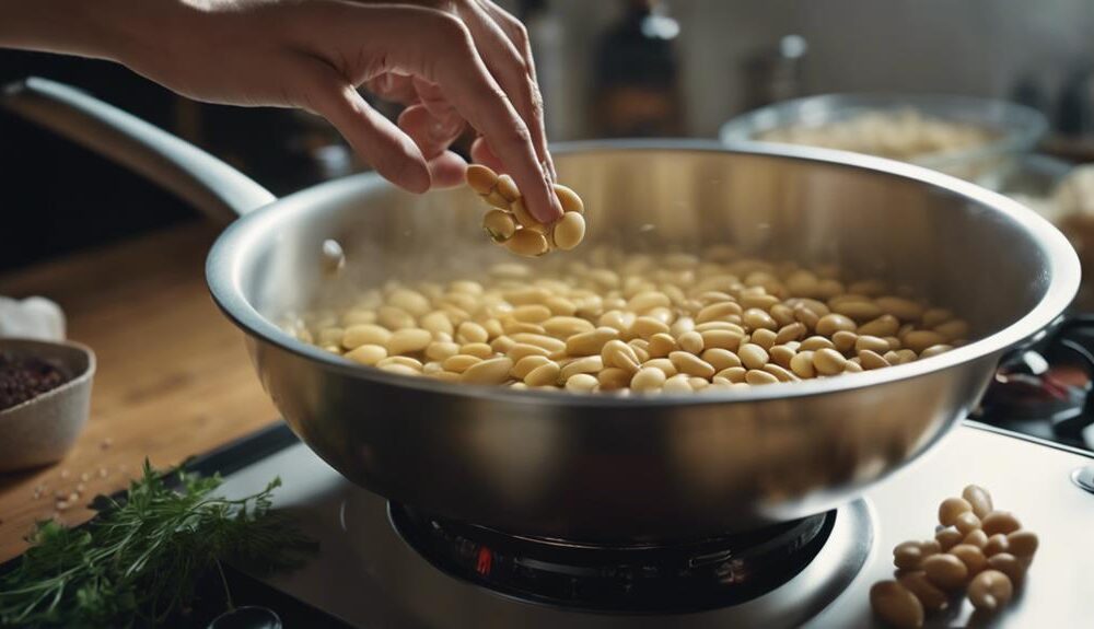 perfecting dried butter beans