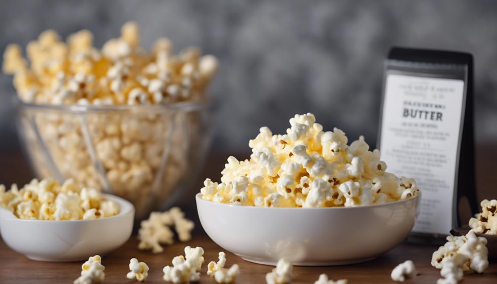 popcorn butter selection tips