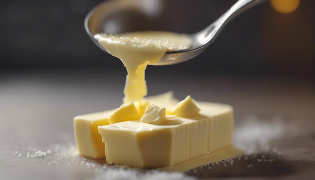 precise butter measurement technique