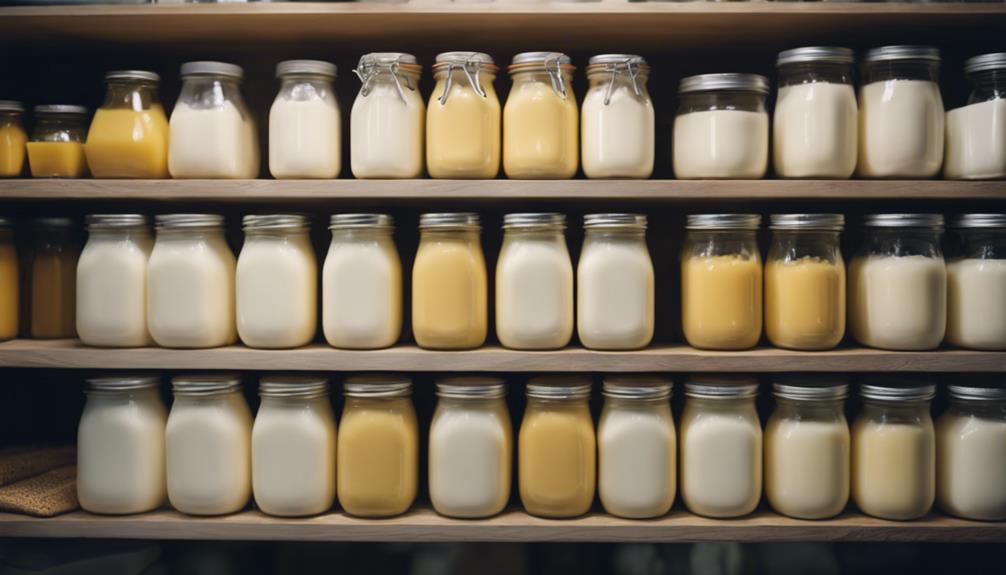 preserving homemade dairy products