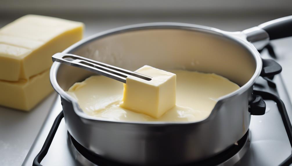 selecting the best butter melting method