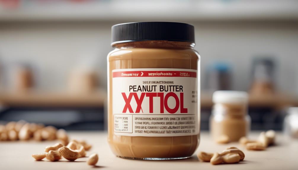 xylitol in peanut butter