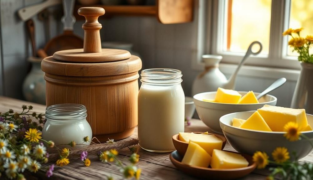 amish butter making guide