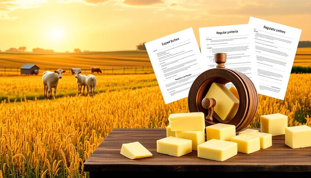 butter regulations overview summary