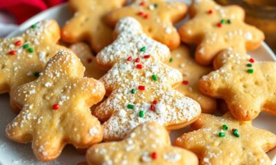 festive christmas butter cookies