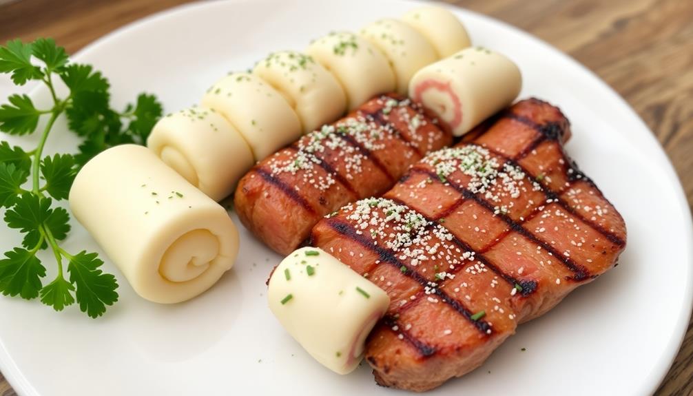 form dough into rolls