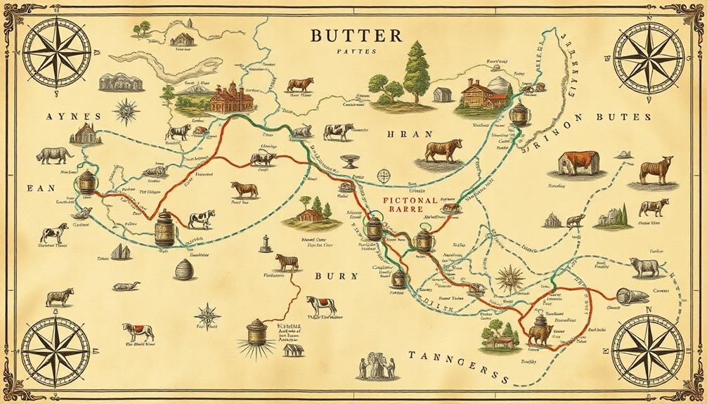 history of butter commerce