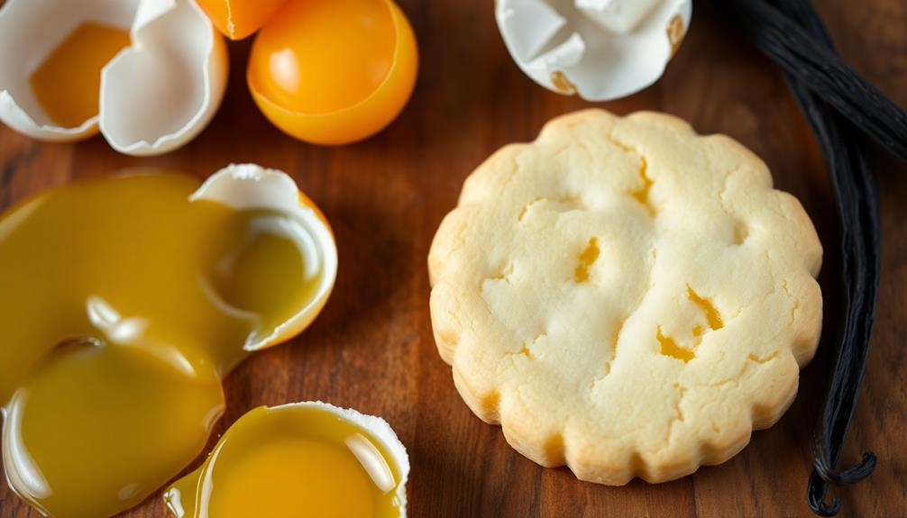 incorporate egg yolks vanilla