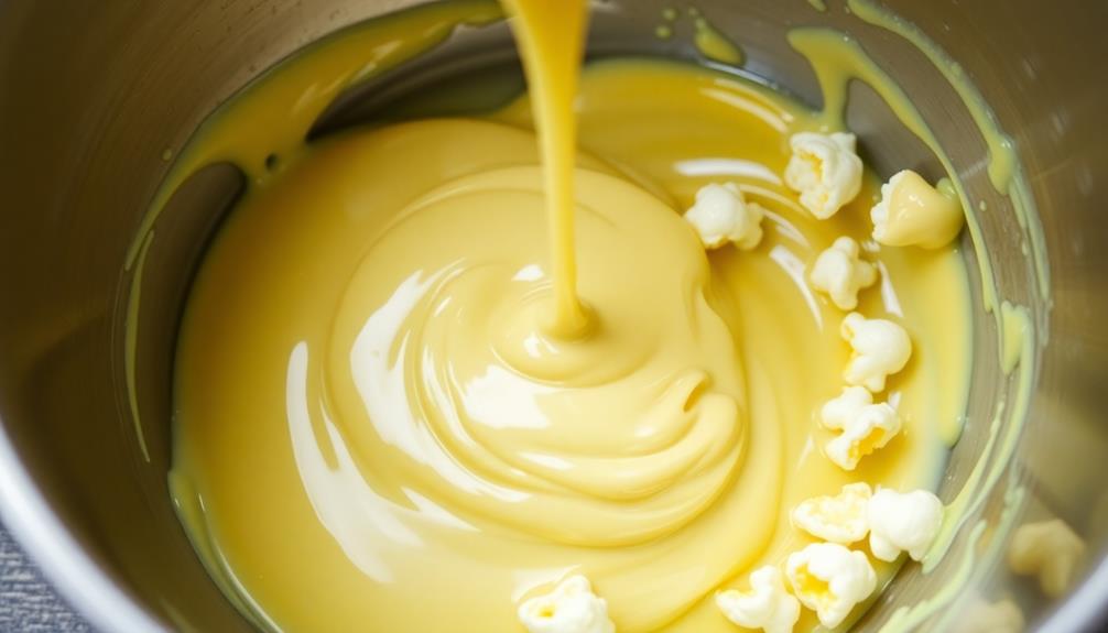 incorporate flavored butter mixture