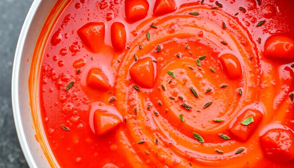 incorporate tomato puree now