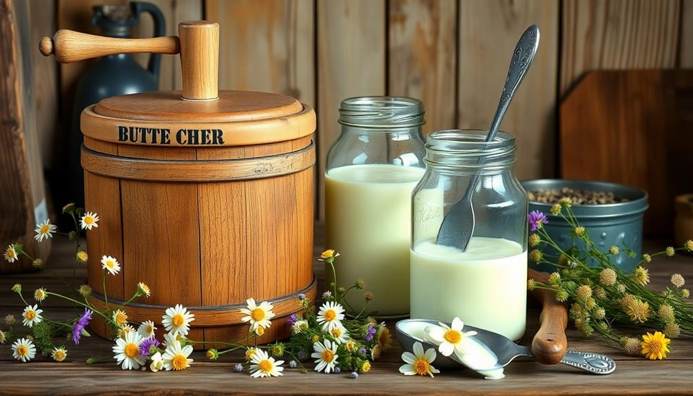 key butter churn varieties