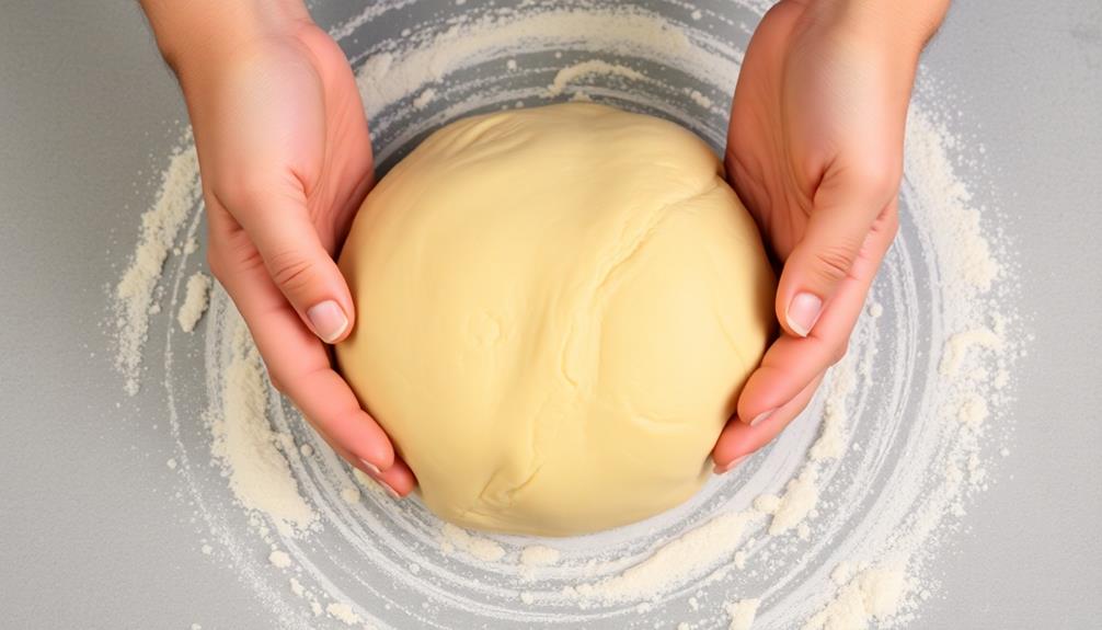 knead dough thoroughly step