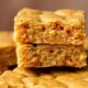 nutty rich chewy blondies