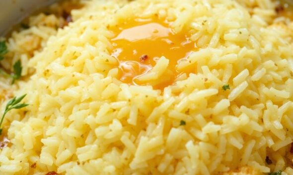 savory buttery rice dish