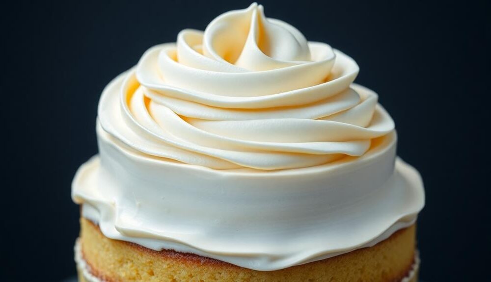 smooth creamy buttercream frosting