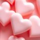 sweet pink butter hearts