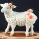 symbolic easter butter lamb